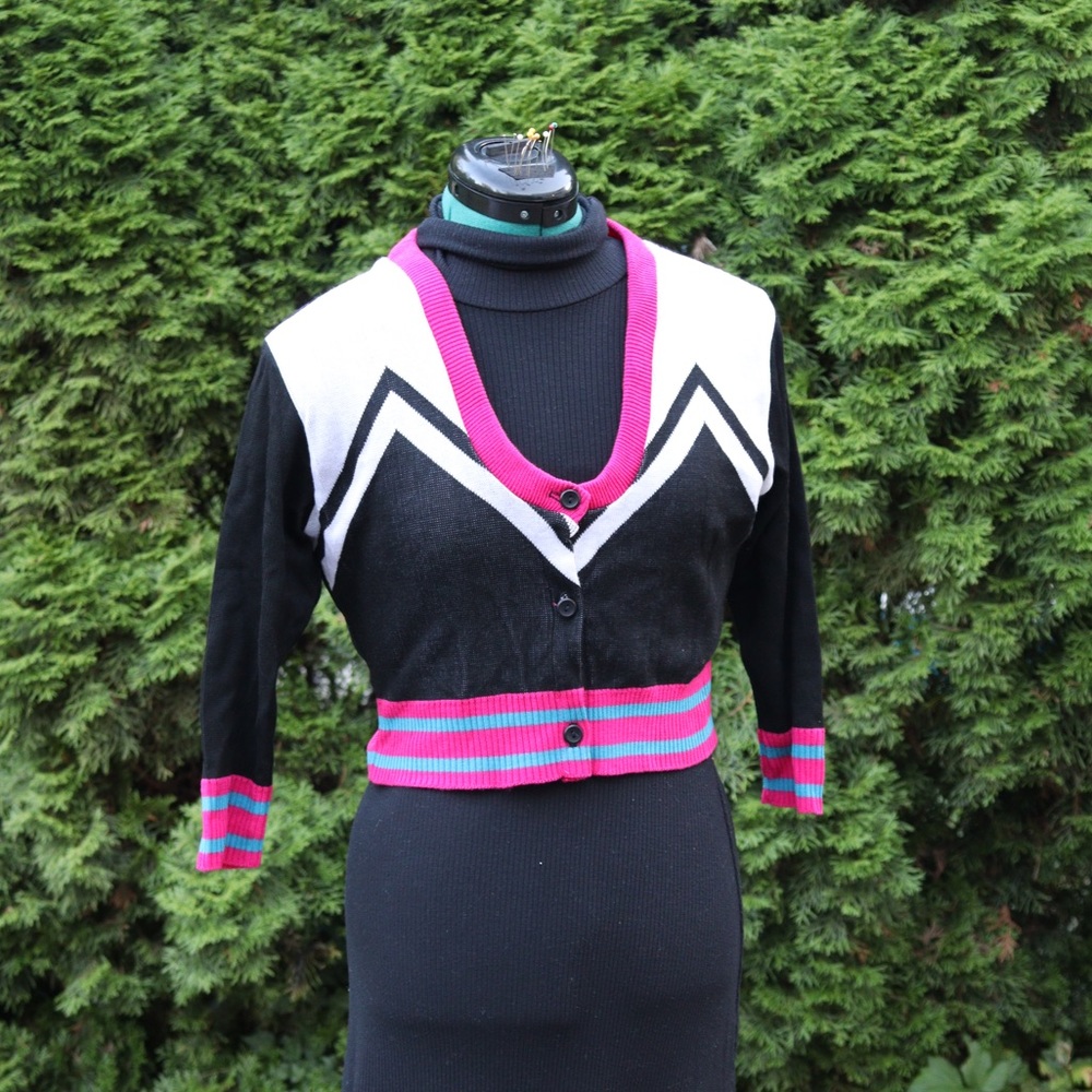 Elhoffer Designs Gewn Stacy Cardigan - WITH FREE HAIR BOW